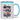 Sei mutig, stolz und du selbst – Tasse in Blau – Ansicht 01 #farbe_blau