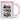 Sei mutig, stolz und du selbst – Tasse in Rosa – Ansicht 01 #farbe_rosa