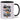 Sei mutig, stolz und du selbst – Tasse in Schwarz – Ansicht 01 #farbe_schwarz