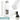 Weiße 500-ml-Thermosflasche – Flasche, Boden und Verschluss im Detail #farbe_weiss