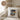 Love is love – Kissen 40 × 40 cm mit Rückseite in Mokka – Wohnbeispiel #farbe_mokka
