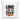 Love is love – Kissen 40 × 40 cm mit Rückseite in Weiß – Vorder- und Rückansicht #farbe_weiss