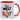 Die Welt ist bunt – Tasse in Rot – Ansicht 01 #farbe_rot