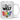 Die Welt ist bunt – Tasse in Weiß – Ansicht 01 #farbe_weiss