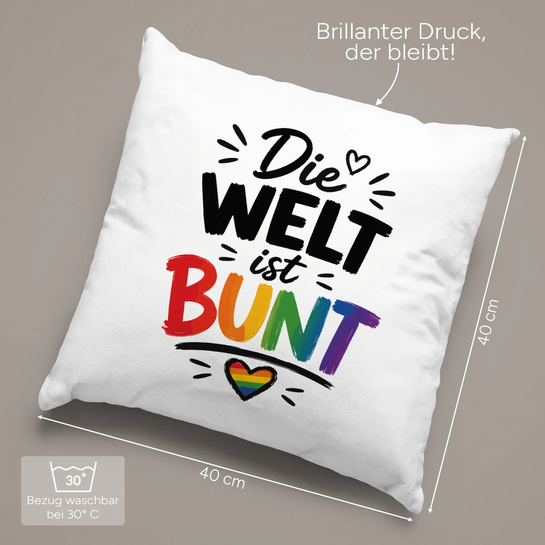 40 × 40 cm und pflegeleicht