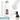 Weiße 500-ml-Thermosflasche – Flasche, Boden und Verschluss im Detail #farbe_weiss
