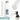 Weiße 500-ml-Thermosflasche – Flasche, Boden und Verschluss im Detail #farbe_weiss