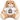 You're the burger to my fries – Kuscheltier XXL Hase, Ansicht 01 #kuscheltier_xxl-hase