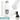 Weiße 500-ml-Thermosflasche – Flasche, Boden und Verschluss im Detail #farbe_weiss