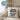 Danke Mama dass du mich ncht geschluckt hast – Kissen 40 × 40 cm mit Rückseite in Blau – Wohnbeispiel #farbe_blau