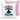 Einen Superheldn ohne Umhang nennt man Papa – Kissen 40 × 40 cm mit Rückseite in Rosa – Vorder- und Rückansicht #farbe_rosa