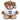 Bester Superpapa der Welt – Kuscheltier Kuschelbär, Ansicht 01 #kuscheltier_kuschelb-r