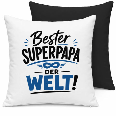 Bester Superpapa der Welt – Kissen