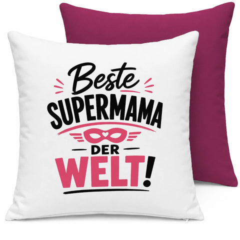 Beste Supermama der Welt – Kissen