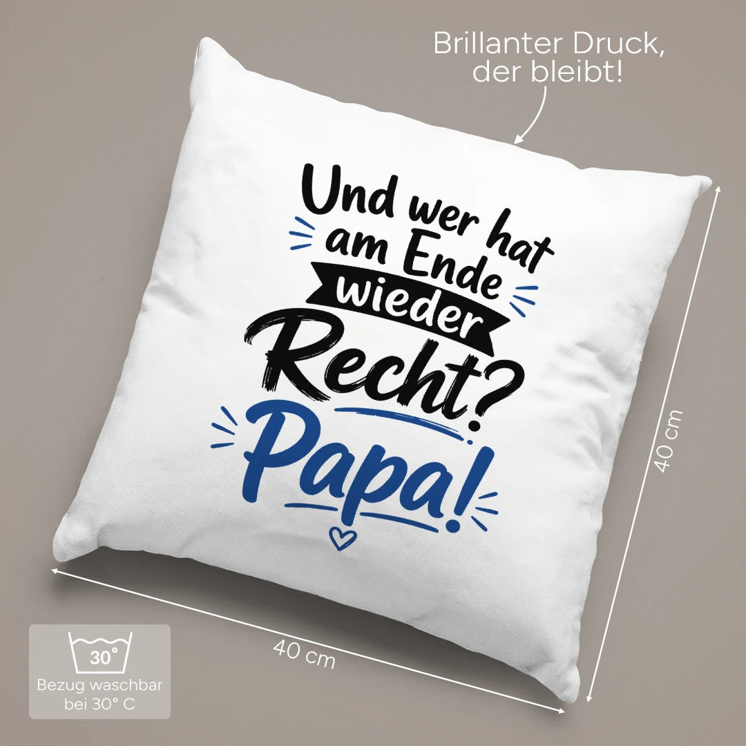 40 × 40 cm und pflegeleicht