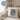 Und wer hat am ende wieder Recht Papa – Kissen 40 × 40 cm mit Rückseite in Blau – Wohnbeispiel #farbe_blau