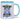Vatertag ist vom 01 01 bis zum 31 12 Danke Papa – Tasse in Blau – Ansicht 01 #farbe_blau