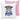 Vatertag ist vom 01 01 bis zum 31 12 Danke Papa – Kissen 40 × 40 cm mit Rückseite in Rosa – Vorder- und Rückansicht #farbe_rosa