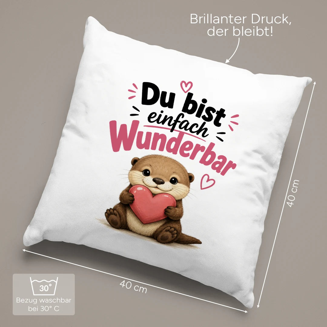40 × 40 cm und pflegeleicht