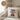 Du bist einfach wunderbar – Kissen 40 × 40 cm mit Rückseite in Mokka – Wohnbeispiel #farbe_mokka