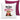 Du bist einfach wunderbar – Kissen 40 × 40 cm mit Rückseite in Violett – Vorder- und Rückansicht #farbe_violett