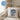 Bonus Papa nicht in meiner DNA aber in meinem herzen – Kissen 40 × 40 cm mit Rückseite in Blau – Wohnbeispiel #farbe_blau