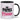 Papas Prinzessin – Tasse in Schwarz – Ansicht 01 #farbe_schwarz