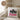 Papas Prinzessin – Kissen 40 × 40 cm mit Rückseite in Mokka – Wohnbeispiel #farbe_mokka