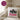 Papas Prinzessin – Kissen 40 × 40 cm mit Rückseite in Violett – Wohnbeispiel #farbe_violett