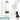 Weiße 500-ml-Thermosflasche – Flasche, Boden und Verschluss im Detail #farbe_weiss