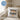 Glückwunsch du wirst Onkel – Kissen 40 × 40 cm mit Rückseite in Blau – Wohnbeispiel #farbe_blau