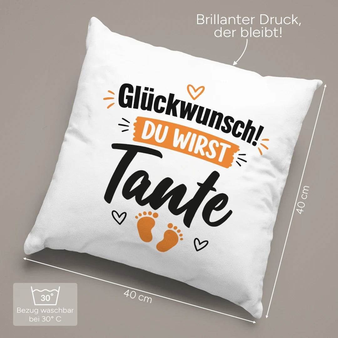 40 × 40 cm und pflegeleicht