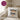 Glückwunsch du wirst Oma – Kissen 40 × 40 cm mit Rückseite in Violett – Wohnbeispiel #farbe_violett