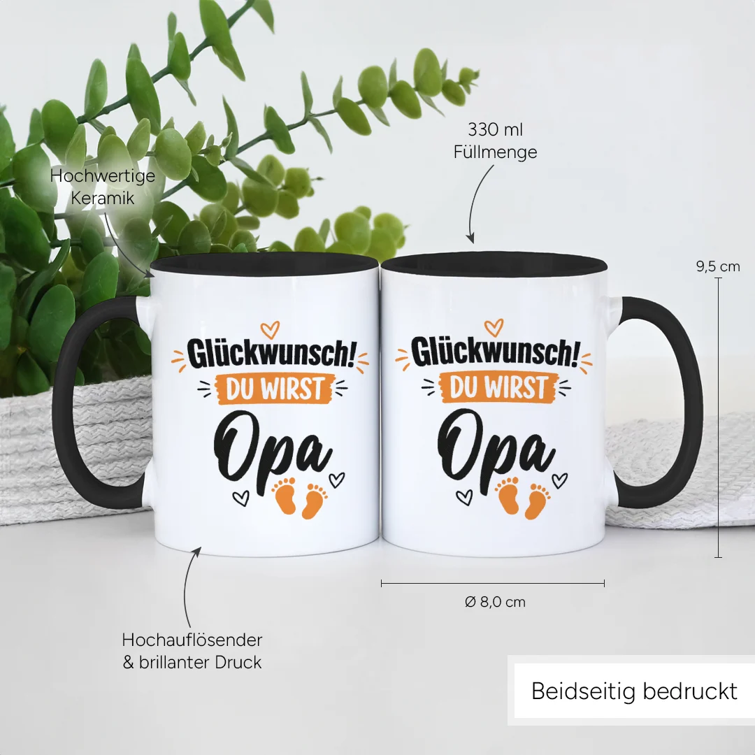 Beidseitig bedruckt