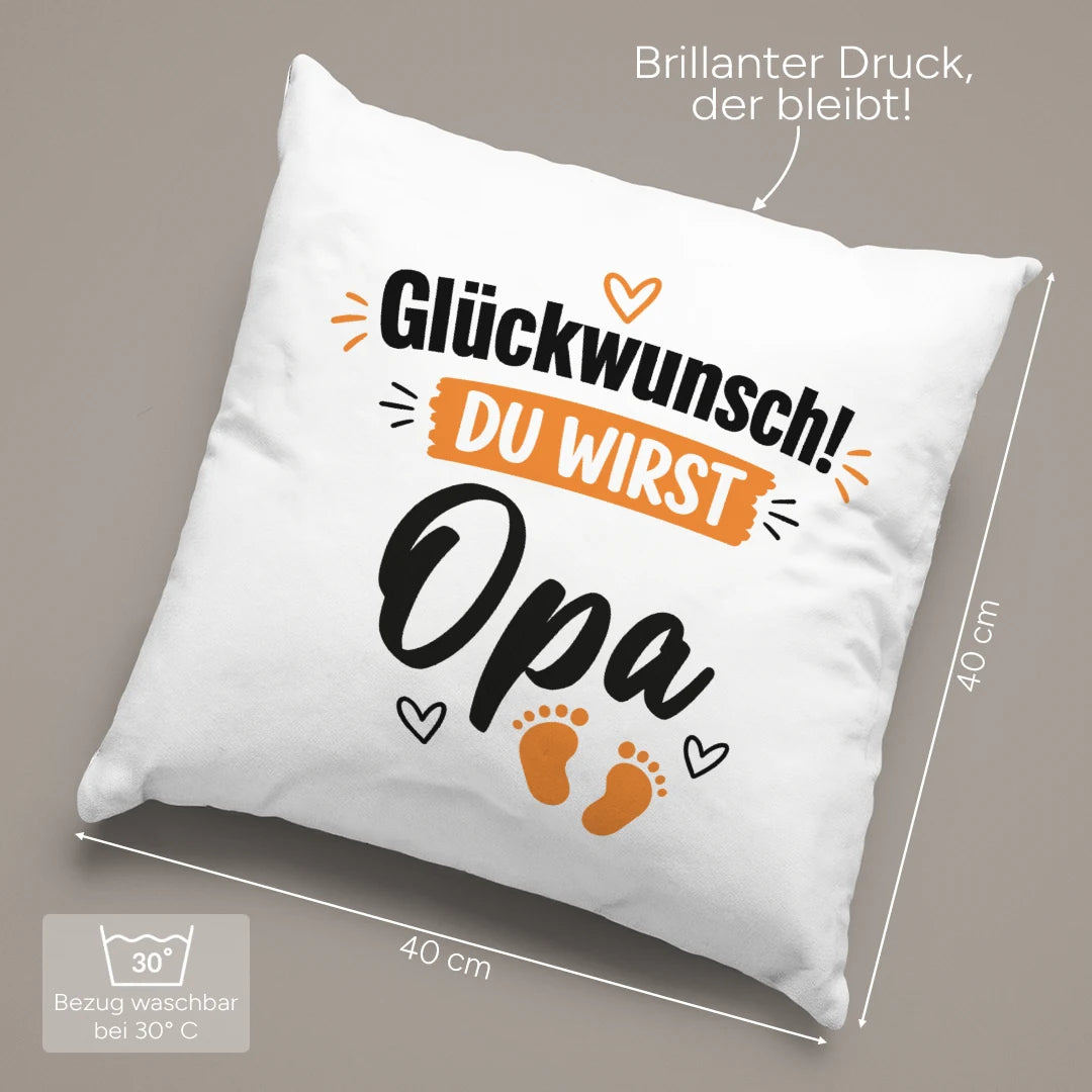 40 × 40 cm und pflegeleicht