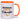 Glückwunsch du wirst Schwester – Tasse in Orange – Ansicht 01 #farbe_orange