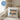 Glückwunsch du wirst Bruder – Kissen 40 × 40 cm mit Rückseite in Blau – Wohnbeispiel #farbe_blau