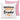 Glückwunsch du wirst Bruder – Kissen 40 × 40 cm mit Rückseite in Rosa – Vorder- und Rückansicht #farbe_rosa