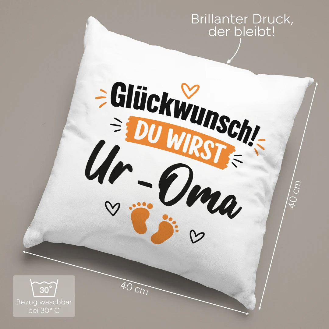 40 × 40 cm und pflegeleicht