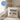 Glückwunsch, du wirst Uroma – Kissen 40 × 40 cm mit Rückseite in Blau – Wohnbeispiel #farbe_blau