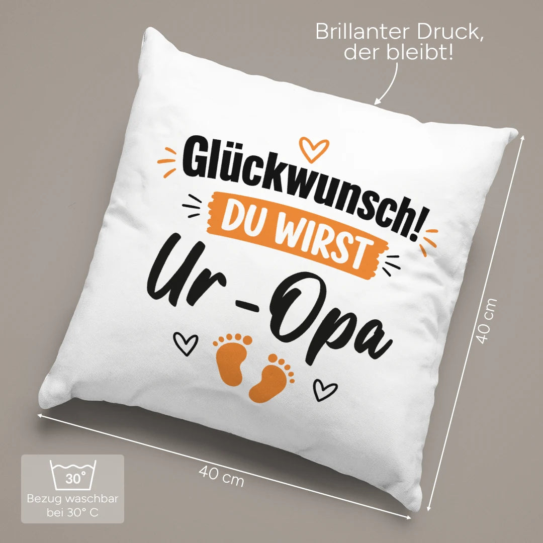 40 × 40 cm und pflegeleicht