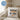 Glückwunsch, du wirst Uropa – Kissen 40 × 40 cm mit Rückseite in Blau – Wohnbeispiel #farbe_blau