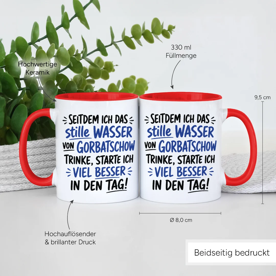 Beidseitig bedruckt
