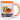 Mettarbeiter des Monats – Tasse in Orange – Ansicht 01 #farbe_orange
