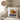 Mettarbeiter des Monats – Kissen 40 × 40 cm mit Rückseite in Mokka – Wohnbeispiel #farbe_mokka