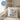 Färt – Kissen 40 × 40 cm mit Rückseite in Blau – Wohnbeispiel #farbe_blau