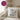 Färt – Kissen 40 × 40 cm mit Rückseite in Violett – Wohnbeispiel #farbe_violett