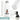 Weiße 500-ml-Thermosflasche – Flasche, Boden und Verschluss im Detail #farbe_weiss