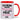 Ich nehme meine Probleme mit einer Prise Glitzer, bitte – Tasse in Rot – Ansicht 01 #farbe_rot