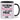 Ich nehme meine Probleme mit einer Prise Glitzer, bitte – Tasse in Schwarz – Ansicht 01 #farbe_schwarz